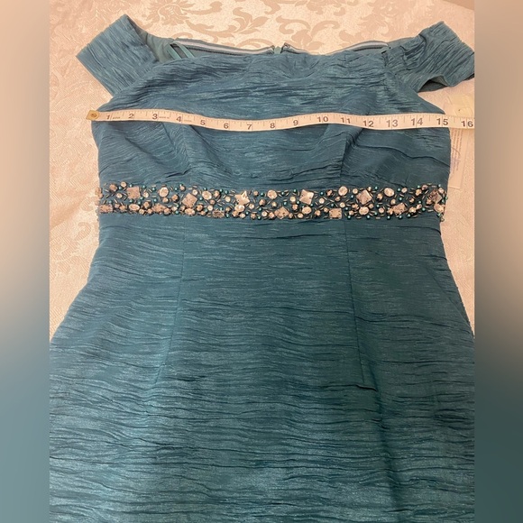 - NWT Eliza J. Green Emerald Dress Size 2 - Picture 5 of 12